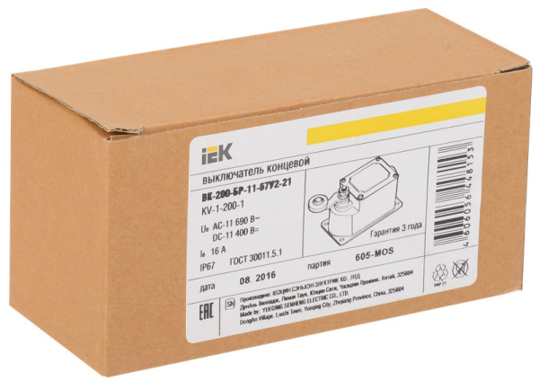 фото Выключатель  IEK KV-1-200-1 в Уфе