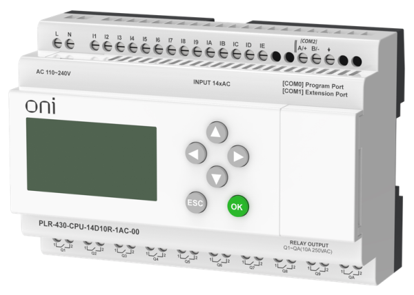 фото Модуль  ONI PLR-430-CPU-14D10R-1AC-00 в Санкт-Петербургe