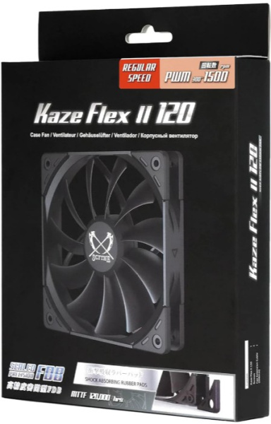 фото Вентилятор для корпуса Scythe KazeFlex II 120 в Казани