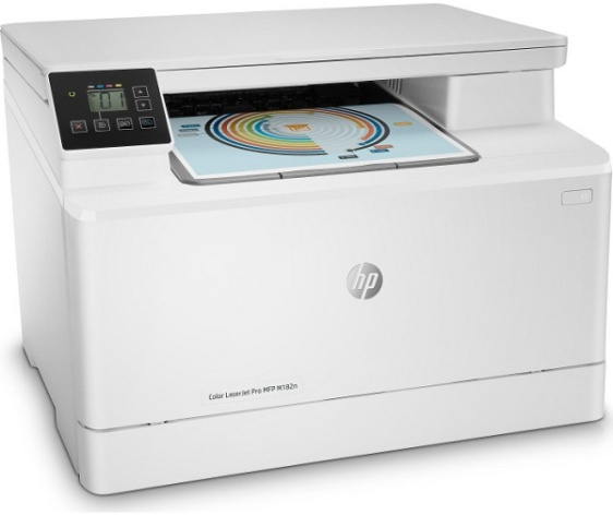 фото МФУ лазерное цветное HP Color LaserJet Pro MFP M182n в Волгограде