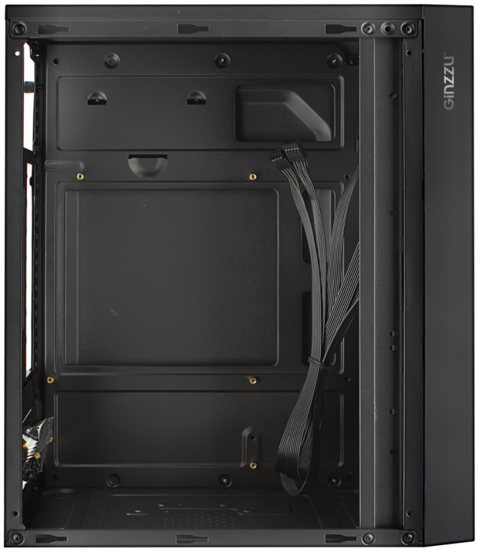 

Корпус mATX Ginzzu B170 без БП, 2*USB 2.0, B170