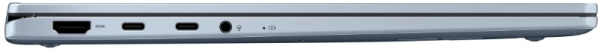 фото Ноутбук ASUS VivoBook TP5408QA-U2087W 14" (Qualcomm Snapdragon, 16Гб LPDDR5X, SSD 512 Гб, Adreno, Windows 11 Домашняя) Голубой [90NB19P1-M004Z0]