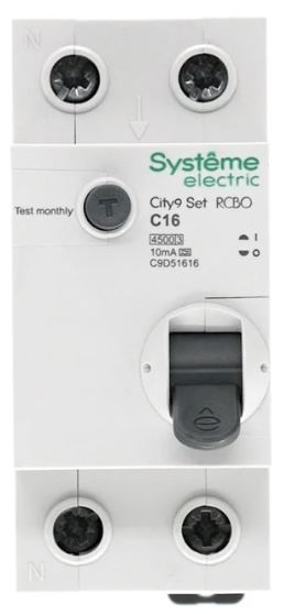 фото Автомат дифференциальный Systeme Electric C9D51616 в Екатеринбурге