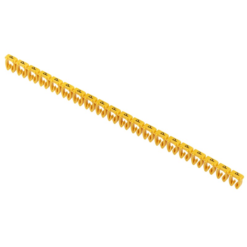 

Маркер на кабель IEK UMK-KE3-P открытого типа KE 4-6мм2 символ "P" (200шт/упак), UMK-KE3-P