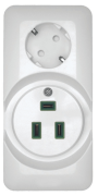 фото Розетка Systeme Electric RA32-211R-B