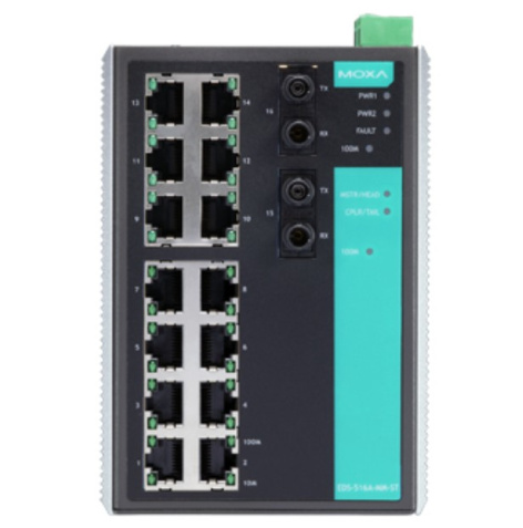 фото Коммутатор управляемый MOXA EDS-516A-MM-ST-T в Санкт-Петербургe