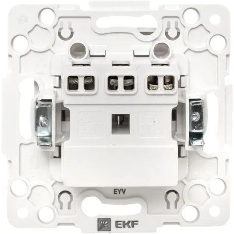 фото Выключатель двухклавишный  EKF EYV10-123-20 в Казани
