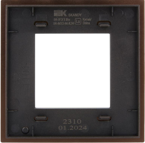 фото Рамка одинарная  IEK SK-M12-M-K30 в Ростове-на-Дону