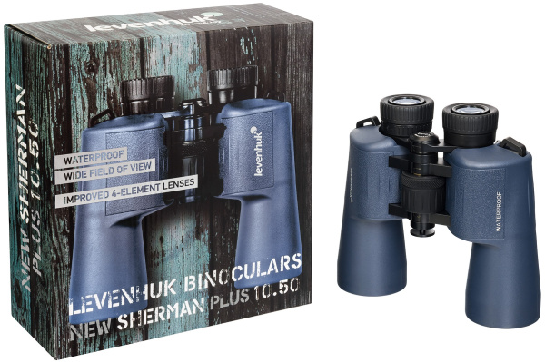 фото Бинокль  Levenhuk New Sherman PLUS 10x50 в Санкт-Петербургe