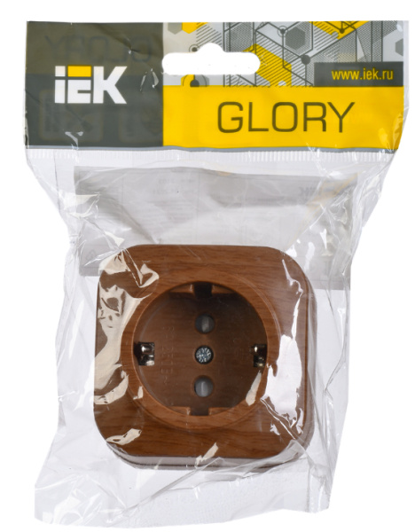 фото Розетка с заземлением  IEK ERH14-K24-16 в Омске