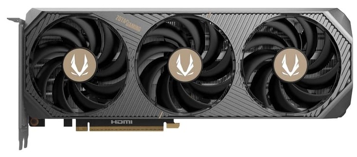 Видеокарта PCI-E Zotac GeForce RTX 5070 SOLID OC (ZT-B50700J-10P) 12GB GDDR7 192bit 2542/28000MHz HDMI 3*DP