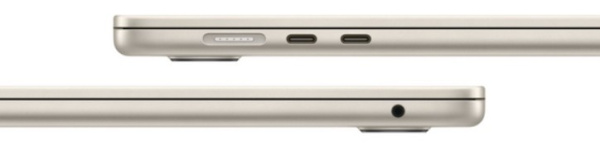 фото Ноутбук  Apple MacBook Air 15 2026 в Санкт-Петербургe 15.3 ", M, 16 Гб RAM, 512 Гб SSD, Золотистый