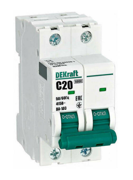 Изображение товара Автоматический выключатель DEKraft 12290DEK