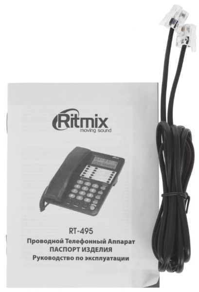 фото Телефон проводной  Ritmix RT-495