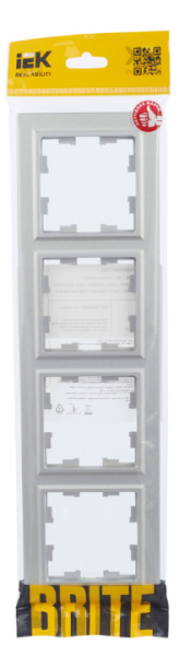 фото Рамка четверная  IEK BR-M42-12-K47 в Казани