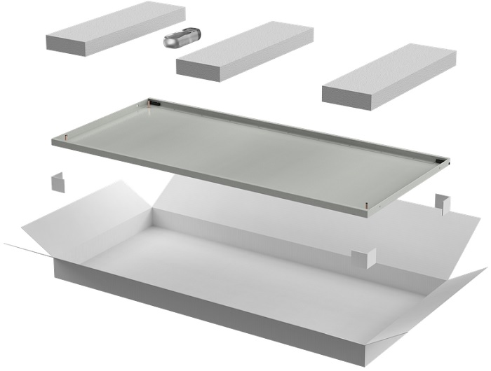 

Дверь ITK LN35-33U8X-DM LINEA N металлическая 800мм шкафа 33U, серый, LN35-33U8X-DM