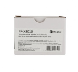

Тонер-картридж F+ FP-X3010 черный, 2 300 страниц, для Xerox моделей Phaser 3010/3040/WC 3045, FP-X3010
