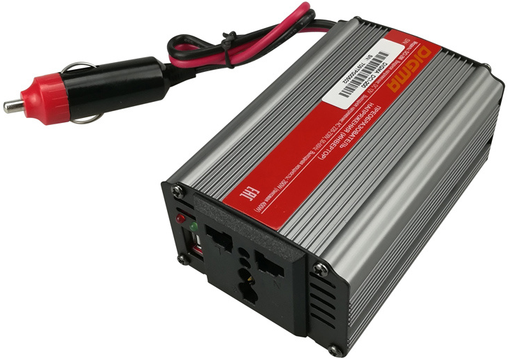 

Инвертор автомобильный Digma DCI-200 200Вт, 11-15В, 230В (479857), DCI-200