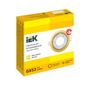 фото Светильник IEK LUVB0-GX53-1-K22