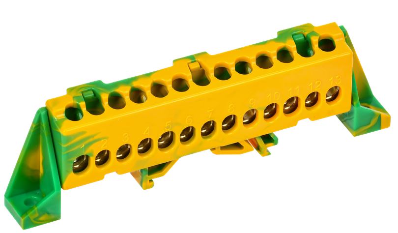 

Шина PE "земля" IEK TF-NN10-13-DP-K52 TEKFOR в комбинированном изоляторе "Стойка" 6х9-13-ЖЗ, TF-NN10-13-DP-K52