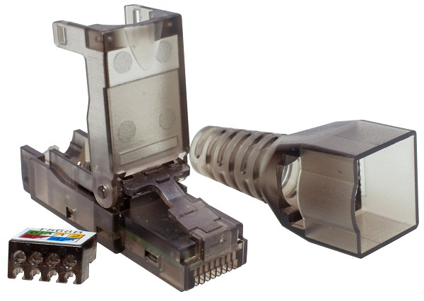 Изображение товара Коннектор SUPRLAN 10-0239 RJ45 6A, 8p8c