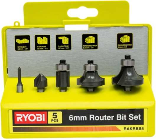 фото Набор фрез  Ryobi RAKRBS5 в Санкт-Петербургe