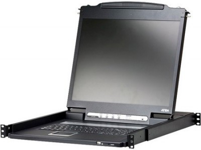 

Переключатель KVM Aten CL1308N-ATA-RG switch, KVM, 1 user консоль LCD/ЖК 19" => 8 cpu/портов/port PS2/USB+VGA, с KVM-шнурами PS2 1х1.8м.;USB 1x1.8м.,, CL1308N-ATA-RG
