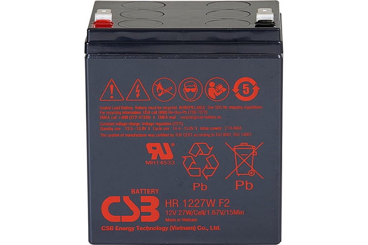 Батарея CSB HR1227W 12В, 6Ач