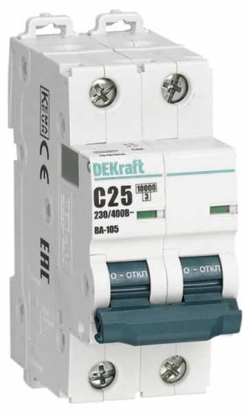 Изображение товара Автоматический выключатель DEKraft 13120DEK