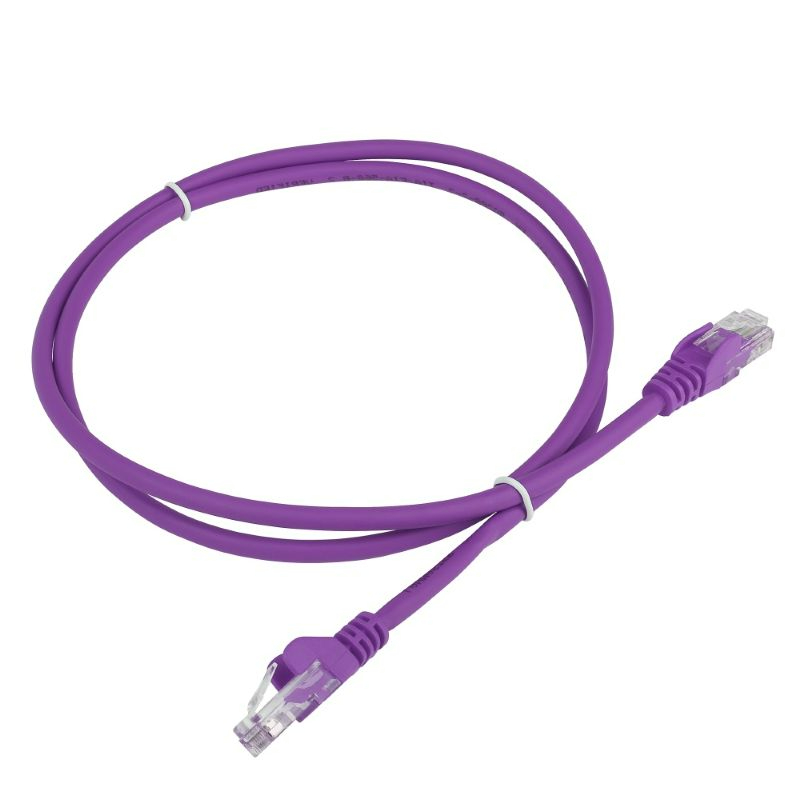 

Кабель патч-корд U/UTP 6 кат. 0.3м Lanmaster LAN-PC45/U6-0.3-VI RJ45 - RJ45, 4 пары, фиолетовый, LSZH, LAN-PC45/U6-0.3-VI