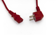 фото Кабель питания Hyperline PWC-IEC13-SHM-1.8-RD