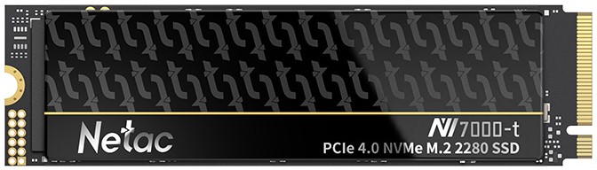 

Накопитель SSD M.2 2280 Netac NT01NV7000t-1T0-E4X NV7000-t 1TB PCIe 4 x4 NVMe 3D NAND, 7300/6600MB/s, TBW 640TB, slim heatspreader, NT01NV7000t-1T0-E4X