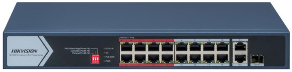 фото Коммутатор неуправляемый HIKVISION DS-3E0318P-E/M(C) в Перми