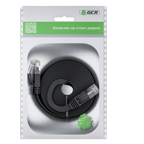 фото Кабель патч-корд U/UTP 6 кат. 2м GCR GCR-52861 в Уфе
