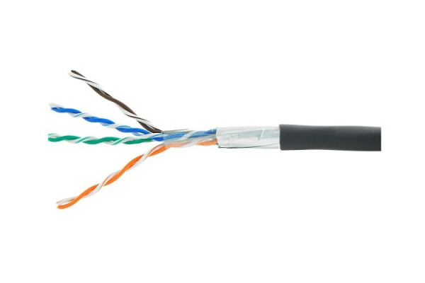 фото Кабель витая пара F/UTP 5e кат. 4 пары Cablexpert FPC-5051E-4-CU-OUT/100 в Омске