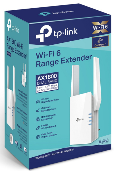 фото Усилитель сигнала Wi-Fi TP-LINK RE605X в Перми