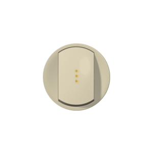 

Панель лицевая Legrand 066210 Celiane - для выключателя/переключателя 067001/02/31/32 с подсветкой, слоновая кость, 066210