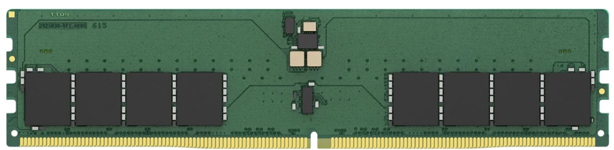 

Модуль памяти DDR5 32GB Kingston KVR64A52BD8-32 Valueram PC5-51200 6400MHz CL52 1.1V, KVR64A52BD8-32