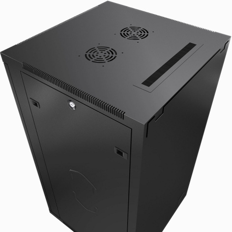 фото Шкаф настенный 19", 18U Cabeus SH-05F-18U60/60m-R-BK в Перми