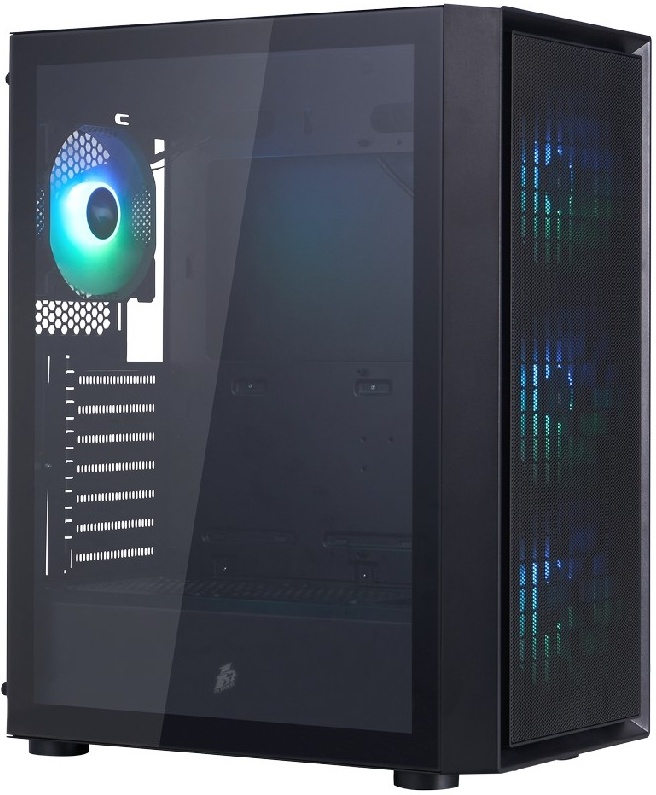 

Корпус ATX 1STPLAYER GO6 ARGB Black GO6-BK-4F7, GO6 ARGB Black