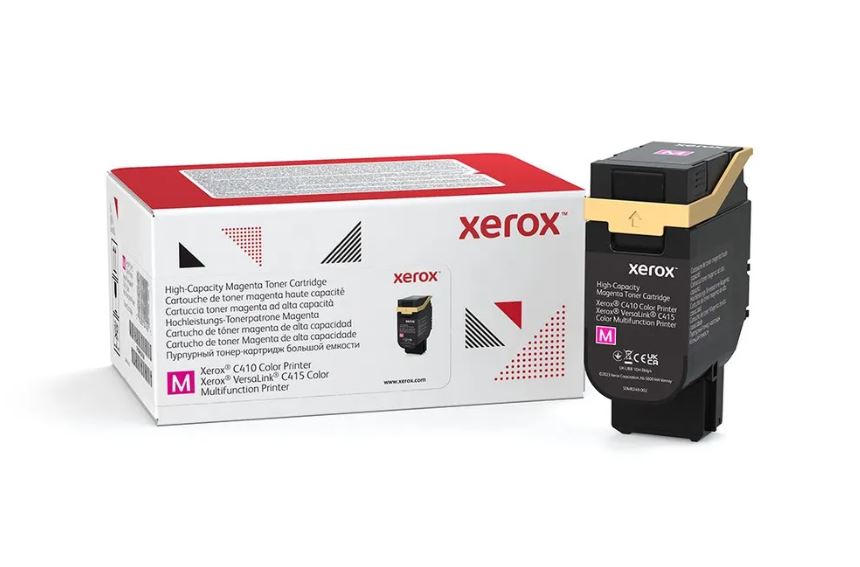 

Тонер-картридж Xerox 006R04766 для VersaLink C410/C415, красный (7000стр), 006R04766