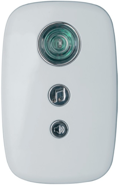 Изображение товара Беспроводной дверной звонок Navigator NDB-D-AC02-1V1-WH с регулируемой громкостью и 29 мелодиями