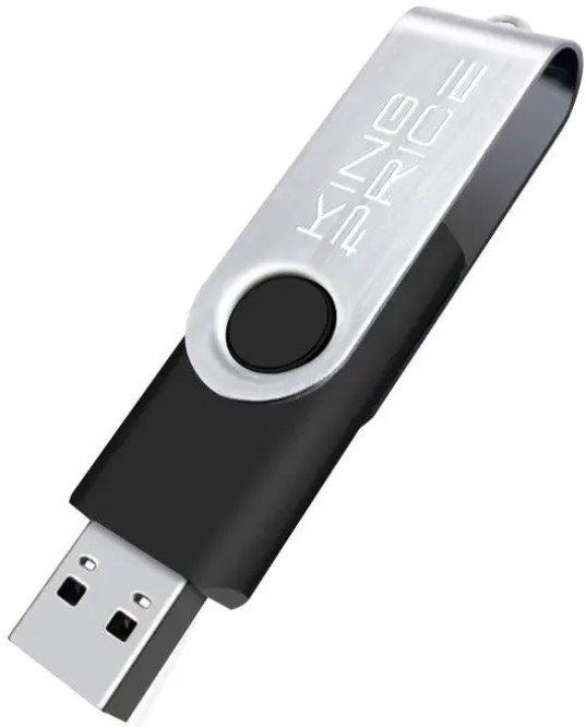 

Накопитель USB 2.0 16GB KINGPRICE KPFD2 черный, KPFD2