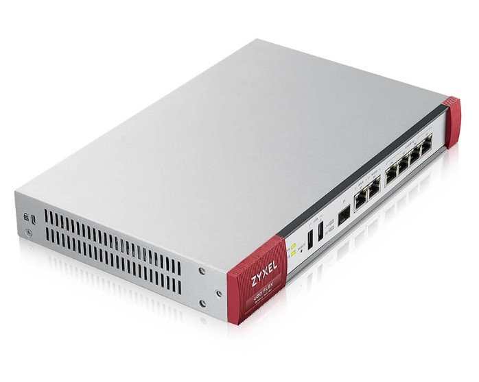 

Межсетевой экран ZYXEL USGFLEX200-EUCI02F USG FLEX 200 с подпиской Gold на 1 год (AS, AV, CF, IDP/DPI, Sandboxing, SecuReporter, Secure Wi-Fi, 40 AP),, USGFLEX200-EUCI02F