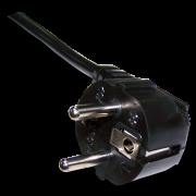 фото Кабель питания Lanmaster LAN-PP13/SHA-0.5-BK