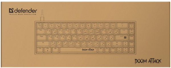 фото Клавиатура  Defender Doom Attack GK-215 RU в Челябинске