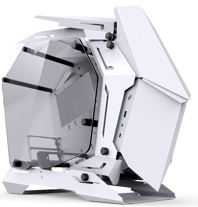 

Корпус mATX JONSBO MOD-3 Mini White белый, без БП, боковые панели из закаленного стекла, USB Type-C, USB 3.0, audio, MOD-3 Mini White