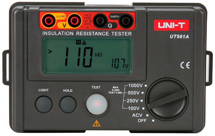 

Измеритель UNI-T UT501A 13-0043 сопротивления изоляции, UT501A