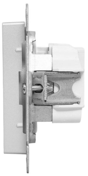 фото Розетка без заземления  EKF UP1-SOA-101