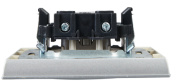 фото Розетка без заземления в сборе  IEK BR-R10-10-K47-F